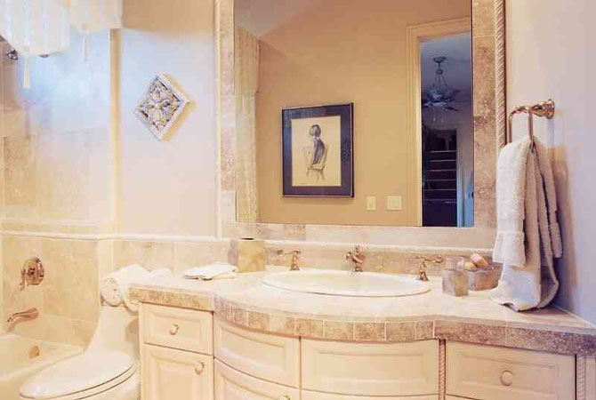 класический дизайн ванной комнаты