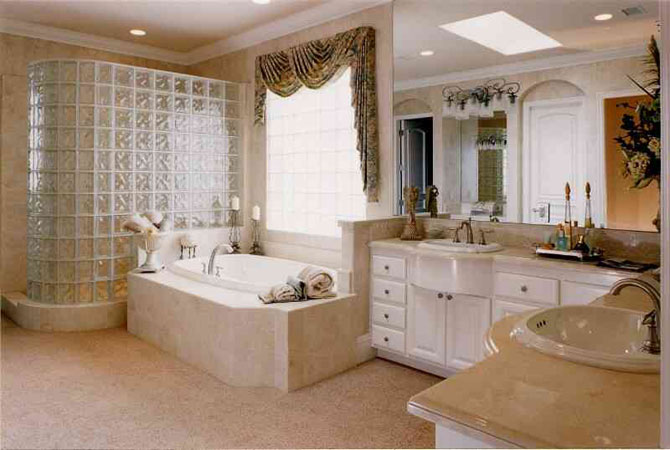 керамическая плитка и дизайн для ванной комнаты