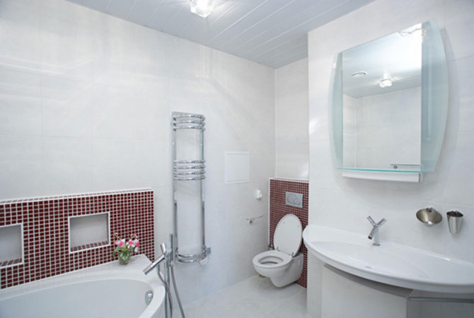 фото интерьера небольших ванных комнат